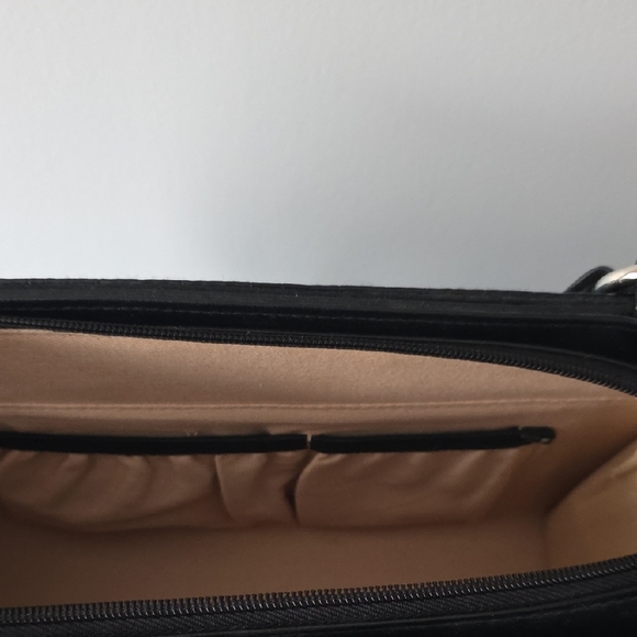 Miche Black Croc-Embossed Shoulder Bag - Picture 6 of 7